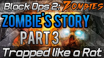 COD Zombie Storyline: Part 3 - Trapped Like a Rat "COD Zombies History"