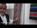 مقابلة مع الدكتور علي صالح النجاده حول منسوجات السدو التقليدية بعدسة المصور محمد يوسف الحميد 