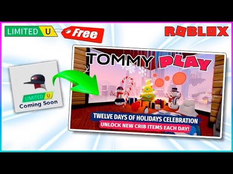 КАК получить БЕСПЛАТНО Кепку🎄РОЖДЕСТВЕНСКИЙ ИВЕНТ в Tommy Play Roblox🎄 БЕСПЛАТНЫЕ вещи 2023