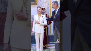 Celebrity That day Leonor officially became the heir to the Spanish throne 👑🥹 #princessleonorofspain Net Worth