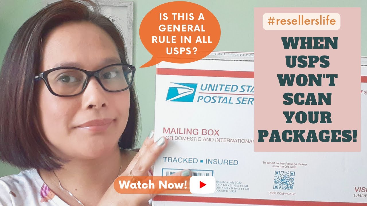 WHEN USPS WON'T SCAN YOUR PACKAGES AND TELLS YOU MA'AM THIS IS BUSINESS