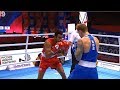 Quarterfinals (75kg) LOPEZ CARDONA Arlen (CUB) vs BAKSHI GLEB (RUS) /AIBA World 2019