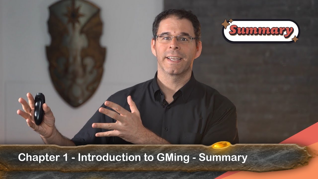 Intro to GMing – GM Bootcamp Chapter 1 summary - YouTube