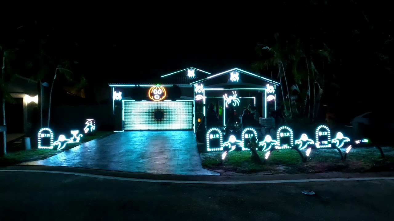 Stay Halloween Light Show 2021Kid LaroiJustin Bieber YouTube