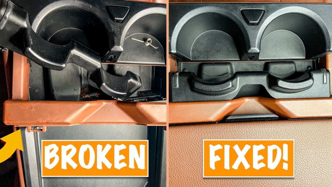 How To Fix Bmw Cup Holder Giveaway Winner YouTube