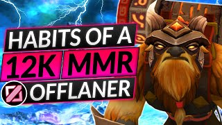 12K MMR Tips to SOLO CARRY in 7.34d (Insane) - Dota 2 Offlane Guide