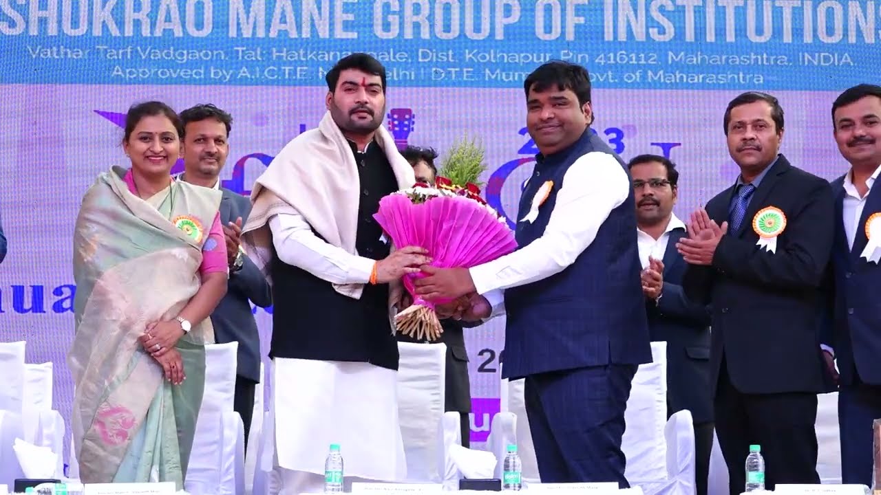 Shri Nitin Banugade Patil  AMGOI FUSION 2k23 Top Engineering College in Kolhapur Fusion  2k23 01