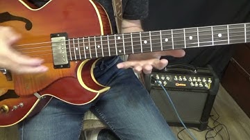 David Becker - II - V -  I alla Joe Diorio Part II -  Dispersed Triads