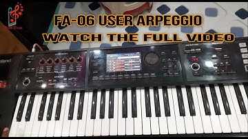 Fa 06 User Arpeggio Pattern...