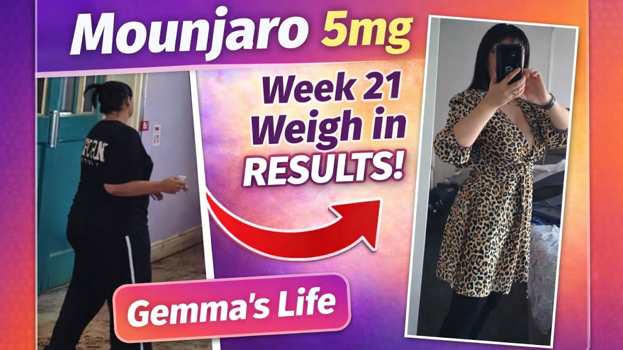 Mounjaro 5mg - Week 21 - Weigh in results + more!!!!!