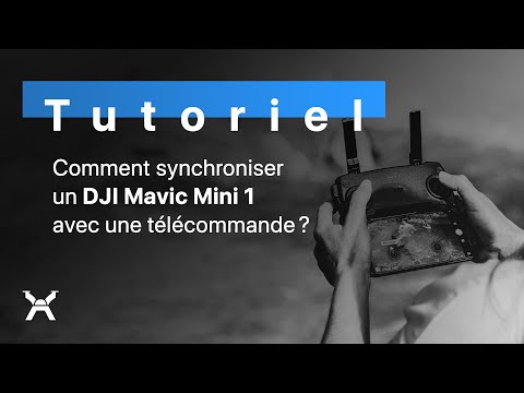 Tutoriel DroneXperts | Comment synchroniser/appairer un drone DJI Mavic Mini 1 avec sa télécommande.
