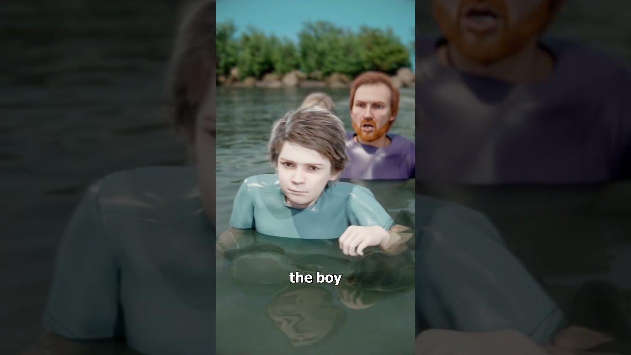 The Little Girl Was Swept Away 
