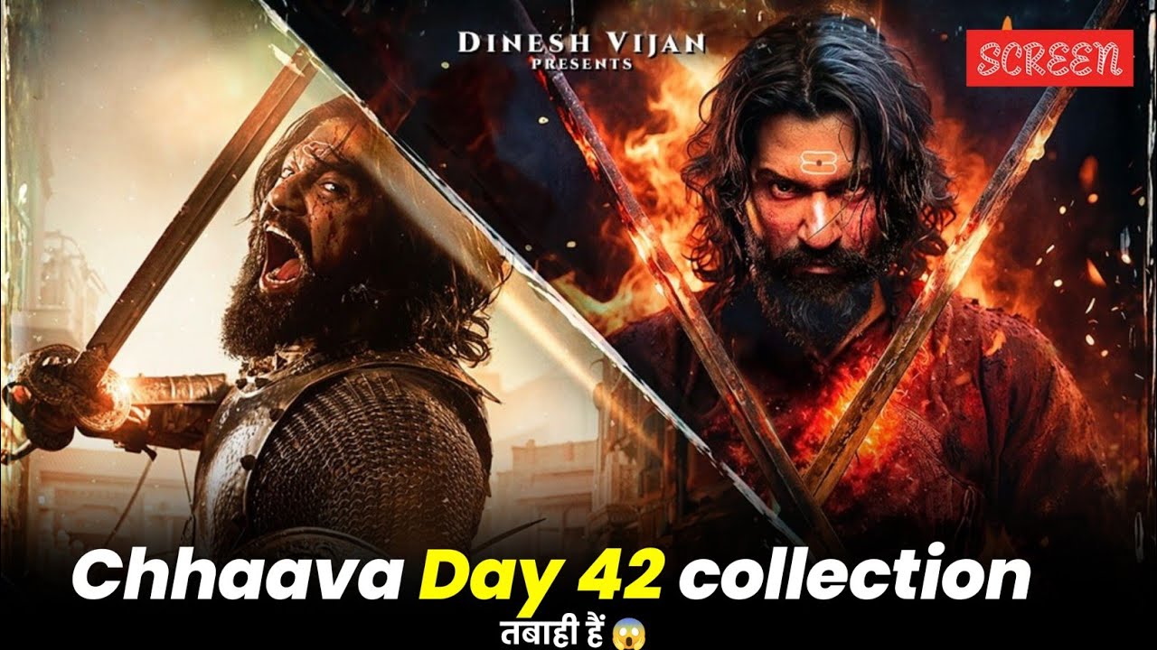 Chhaava Day 42 official Collection | Vicky Kaushal | Advance Booking Report | ये उम्मीद नहीं थीं