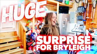 HUGE SURPRISE FOR BRYLEIGH!!!! | Family 5 Vlogs