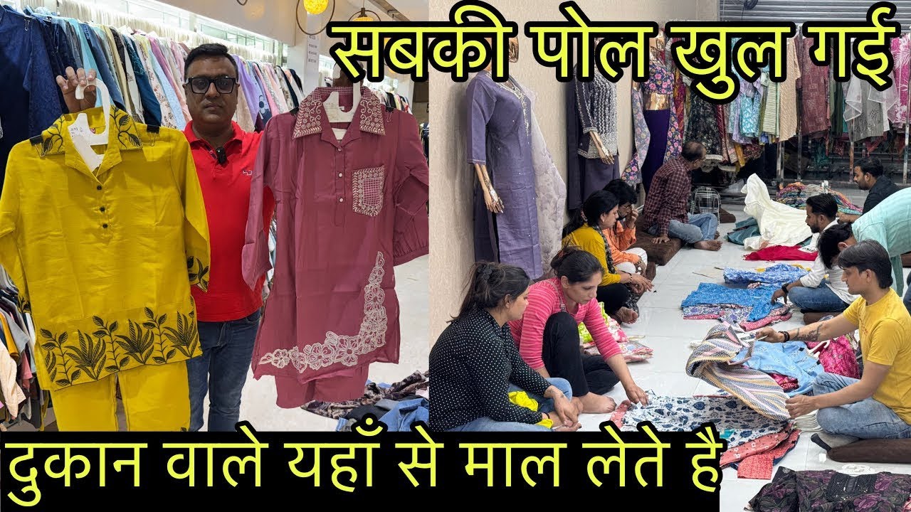 दिल्ली का होलसेल मार्केट , Delhi Wholesale Market , Western Dress , Closet , Korean Dress , Delhi