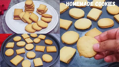 4 Ingredient Butter Cookie Crunch super easy to make - Butter Cookies Recipe - Cookies Recipe