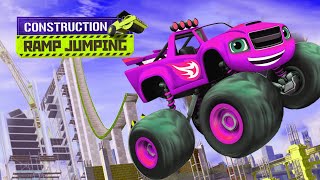 Construction Ramp Jumping Monster Car   All Levels android,ios Gameplay | Pubgzen Tamizha screenshot 5