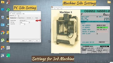 Fanuc Program Transfer Tool Settings for Multiple Machines using Network Switch 