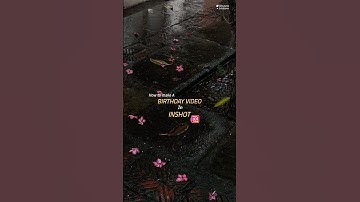 How to edit birthday video in inshot | editing tutorial 💥💣 #shorts