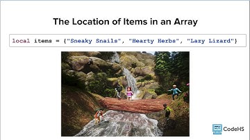 Intro to Arrays - AP CSP in Roblox