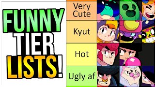 Tier Lists YOU WON'T BELIEVE Until You See Them 👀 (Brawl Stars)