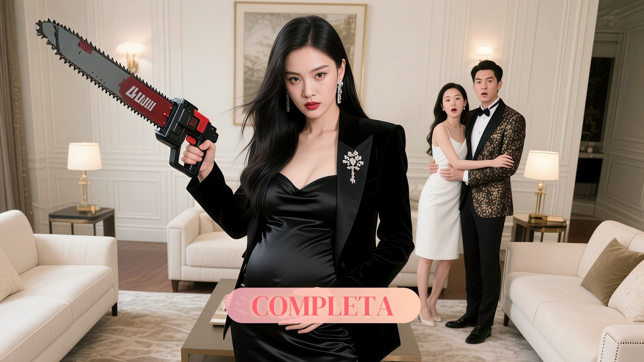 🎀Meu marido me traiu e eu levei uma motosserra para a festa de aniversário da amante dele. Trema!