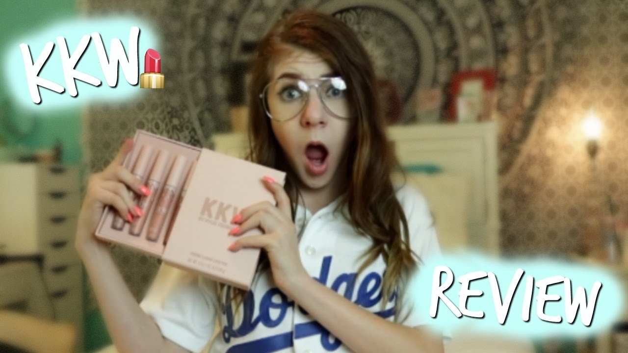 First Impressions: KYLIE KKW LIP REVIEW