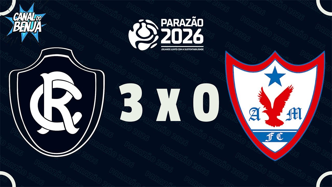 🔴 AO VIVO COM IMAGENS: REMO X ÁGUIA DE MARABÁ | PARAZÃO 2026 | Campeonato Paraense | Canal do Benja