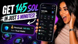 HOW TO EARN FREE SOLANA SECRET METHOD TO GET SOL WITH NO INVESTMENT (INSANE AIRDROP!)