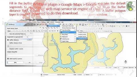 Using Buffer feature in QGIS