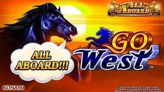 TRUE BACK TO BACK JACKPOTS on Go West: ALL ABOARD! #slots #casino #jackpot #slotmachine #allaboard