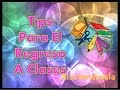 Tips para el regreso a clases