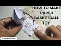 Paper Basketball Toy | How to Make Paper Basketball Toy | Origami Craft | C!rcu1t t.v