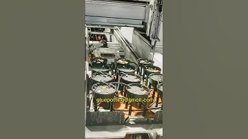 Two part Ab material adhesive auto mixing and dispensing machine