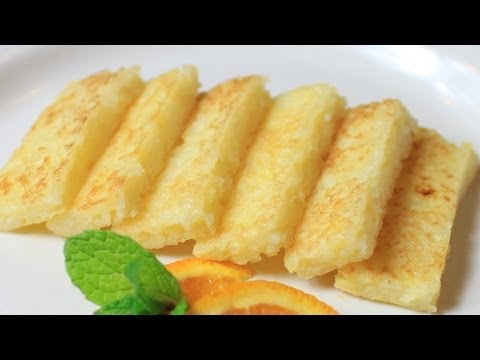 Fried Rice with Egg Pancake Recipe