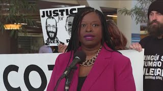 Nekima Levy Armstrong speaks after arrest in St. Paul church protest