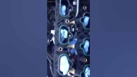 Lower intake removed