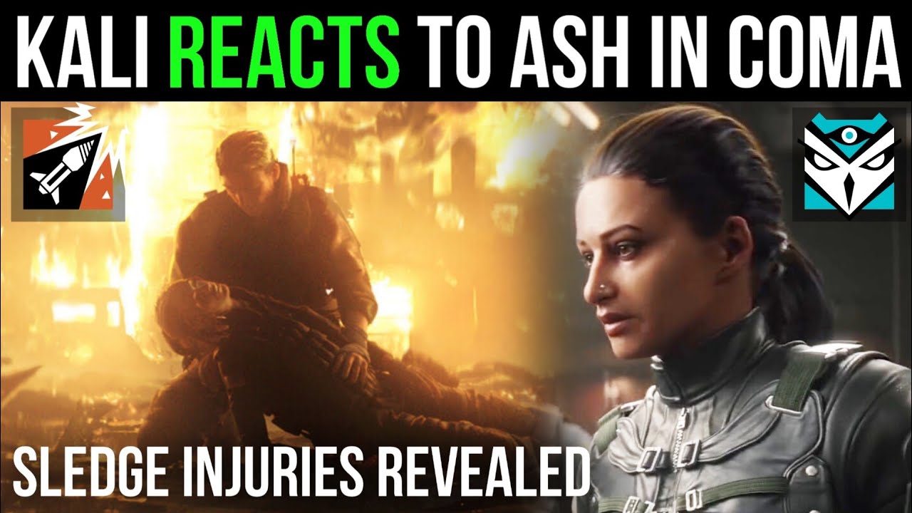 Kali REACTS To Ash's Coma, Sledge's Injuries Revealed & More - R6 Lore ...