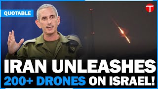 Iran Strikes Israel with 200+ Drones & Missiles!