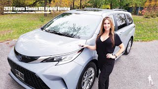 2024 Toyota Sienna XSE Hybrid Review: Fuel Efficiency, Features, Price!