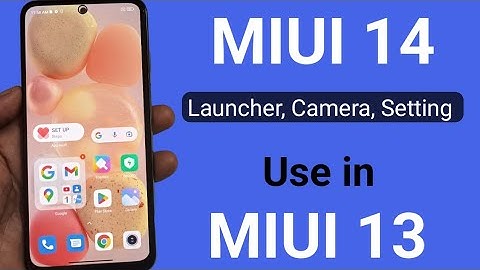miui 14 features enable in miui 13 any Xiaomi/redmi