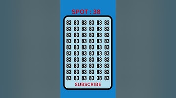 can you find 38 in 5 seconds? #wordpuzzlegame #game #mathematics #mindbendingquiz #puzzle