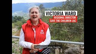 Victoria Ward, Regional Director, visits our projects in Guatemala