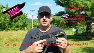 Forge20: Shooting the Adderini at BALLISTICS GELATIN!!! Can you use a dart pistol for self defense