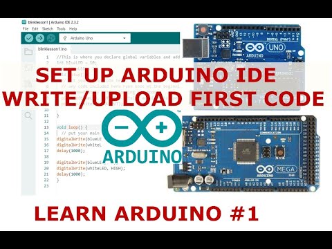 Arduino Lesson 1: Setting up Arduino IDE and Hardware - YouTube