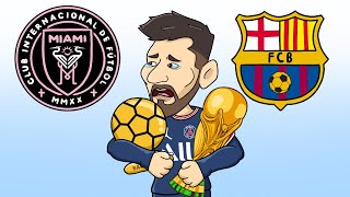 Lionel Messi: Winning the World Cup and Journey to Inter Miami | Football Animation