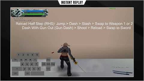 GunZ K-Style Beginner Moves: Reload Half Step(RHS)