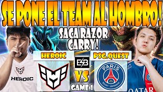 HEROIC VS PSG.QUEST BO2[GAME 1]K1, SCOFIELD VS TA2000, NO!OB- DREAMLEAGUE SEASON 23 -DOTA -ESB