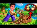 MINECRAFT PERO LA TIERRA ME DA COSAS OP!🌎