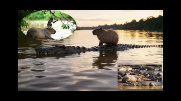 Chuột Lang Nước hay gọi Capybara - Loài Ngậm Nhắm Lớn nhất thế giới